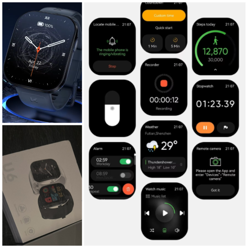 שעון חכם KUMI U6 