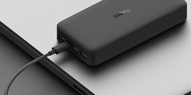 מטען נייד Xiaomi 20000mAh שיאומי דגם Redmi 18W Power Bank
