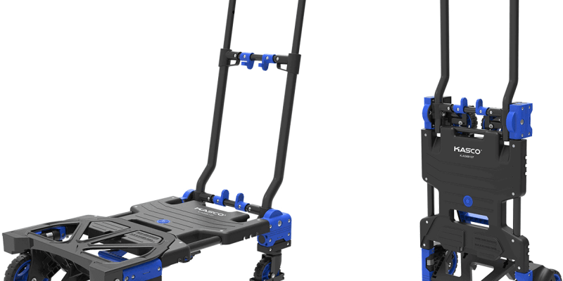 עגלת משא מתקפלת 2 מצבים עד 137 ק"ג מבית Kasco