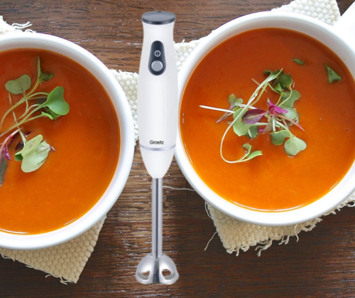 בלנדר מוט בעל מוט נירוסטה Graetz GR-967300W – צבע לבן