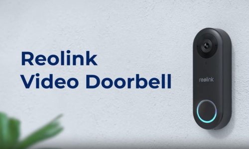 פעמון משולב מצלמה לדלת Reolink Doorbell WIFI