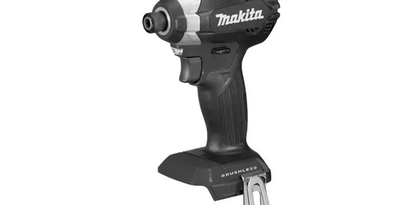 מברגת אימפקט 18V ללא פחמים (גוף בלבד) Makita – מהדורה שחורה